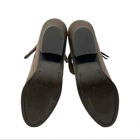 NWOT Sam Edelman Suede Packer Taupe Bootie Sz 7.5 - Picture 8 of 11